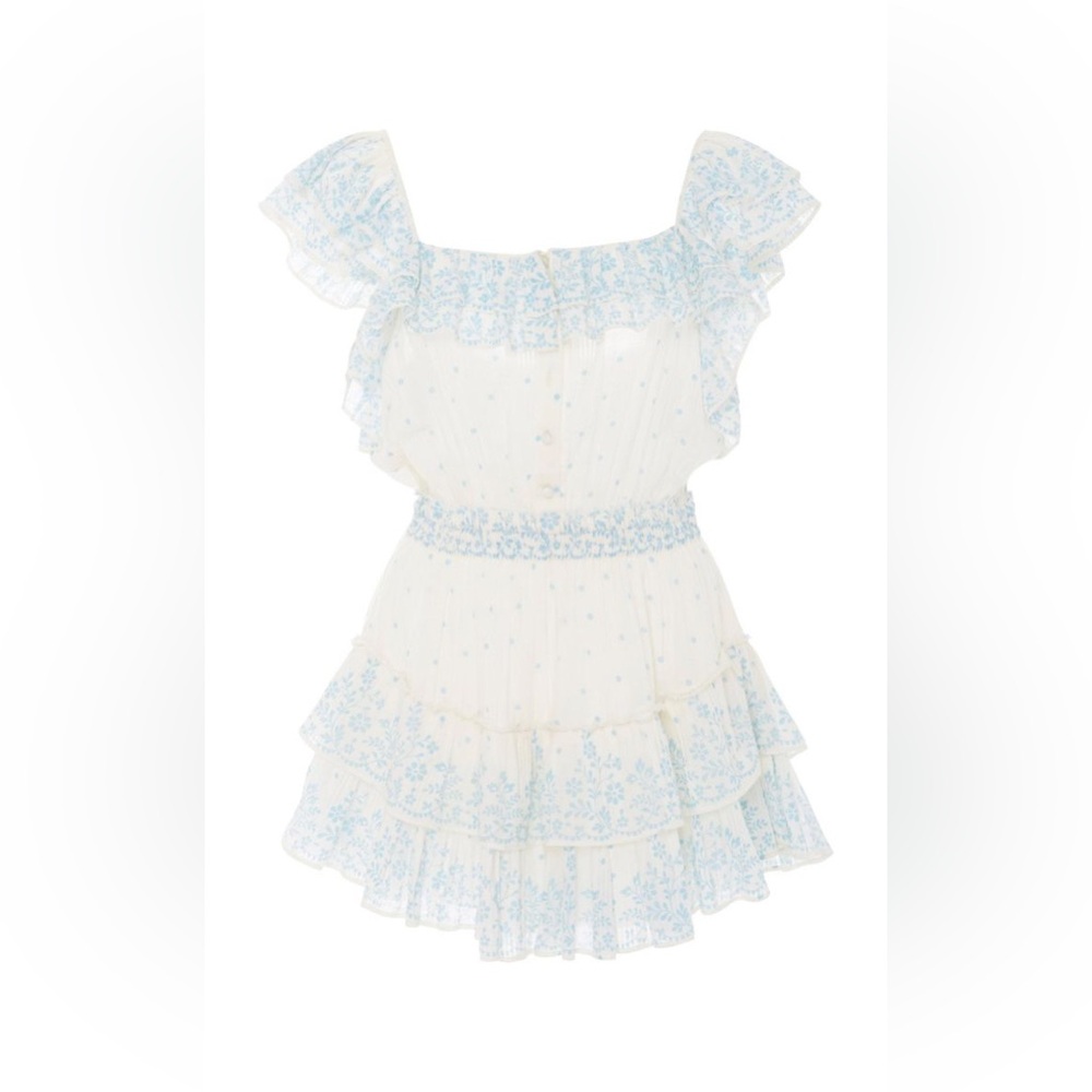 Loveshackfancy Marina Ruffle Dress P